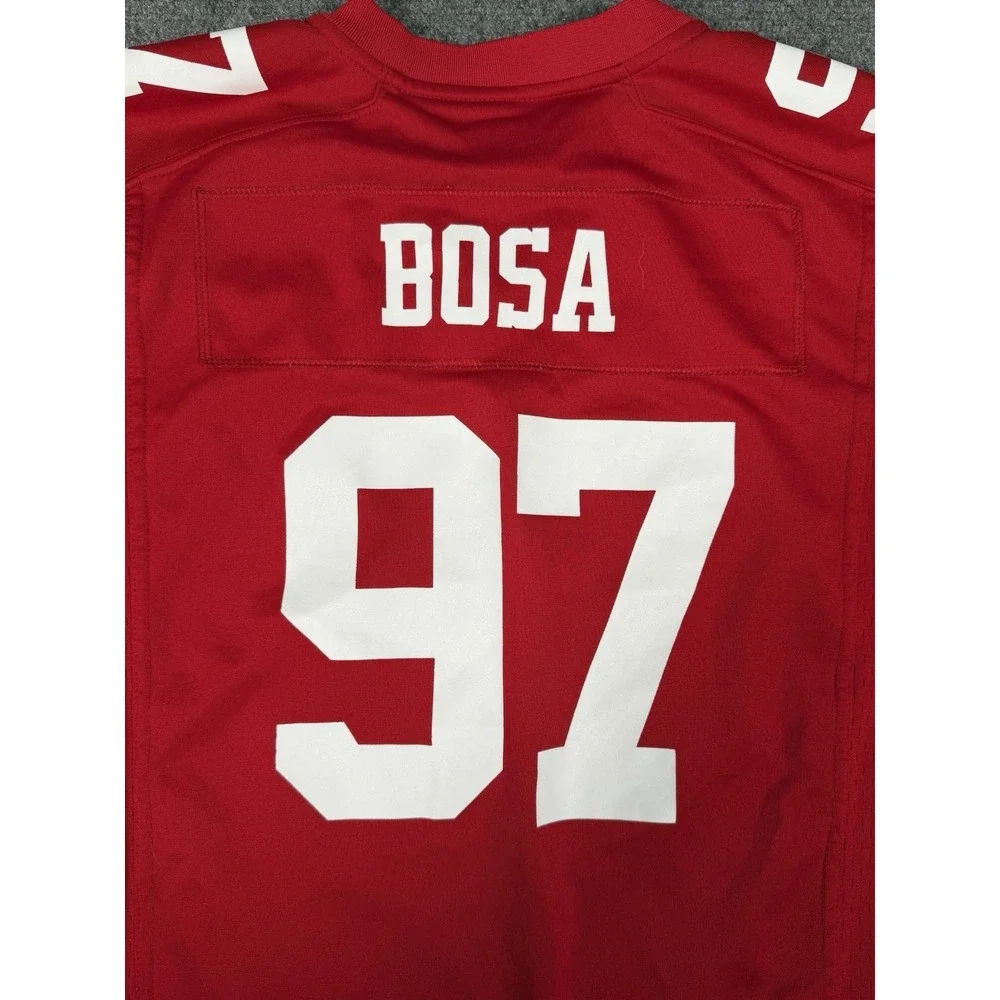 Nike San Francisco 49ers Nick Bosa #97 NFL Game Jersey Youth Large (14-16) Red